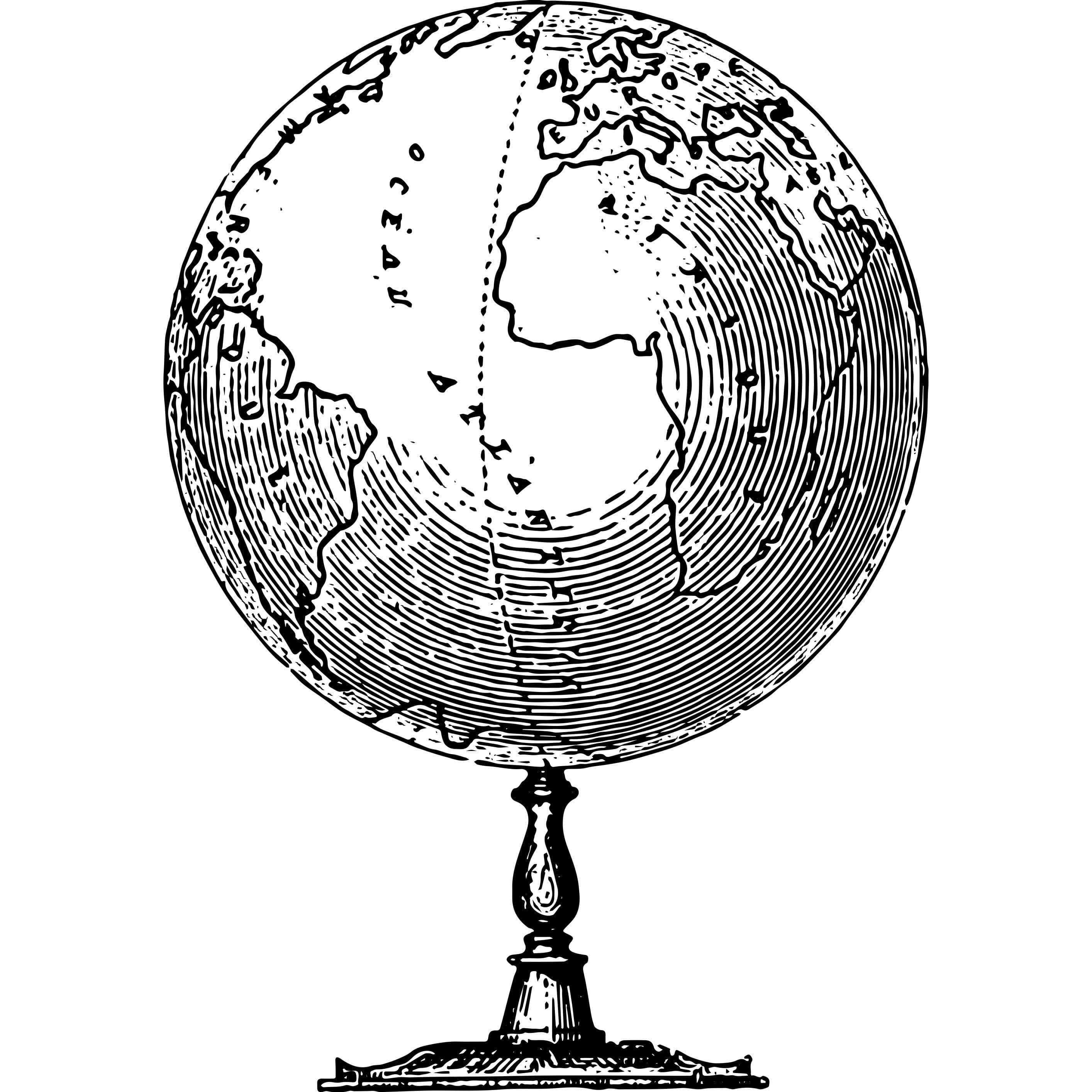 Globe illustration